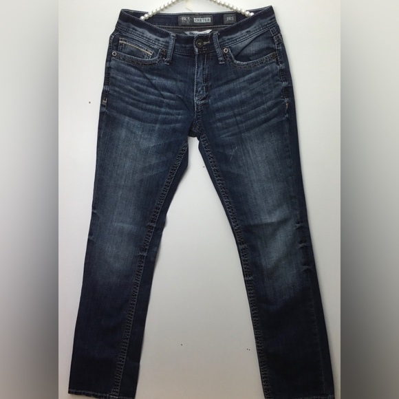 BKE Carter Women’s Jeans 28S Blue Straight Leg Pre-owned - Picture 1 of 9